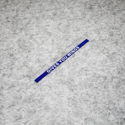 NO.S373 GIVES YOU WINGS Cool Reflective Motorcycle Racing Helmet Lens Stickers Motocross ATV Motorbike Fuel Tank Windshield De