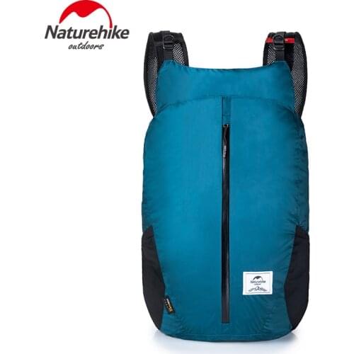 Naturehike Outdoor Bag Hiking Backpack Portable Folding Backpack Ultralight Waterproof Sport Bags Lightweight Traveling Backpack