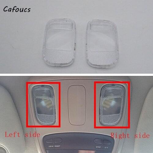 Cafoucs Overhead Console Left Right Side Lens For Dodge Ram 1500 2500 3500 2002-2010 Reading Dome Lamp shell cover