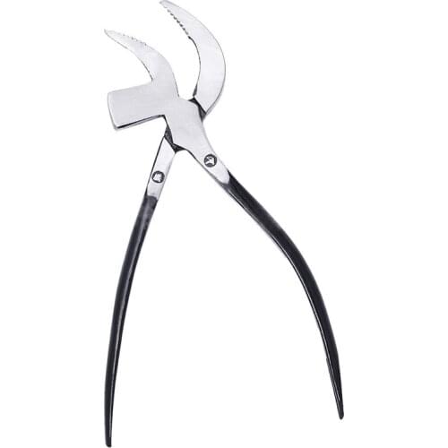 1PC Metal Cobbler Pliers Pincers with Hammer for Shoemaking Clippers Leather Craft DIY Working Tool Shoe Beak Repair Pincers