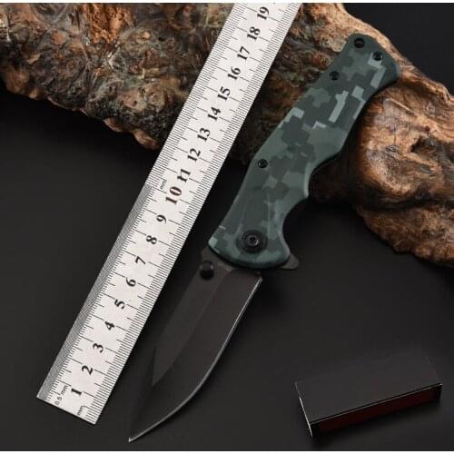 20CM-3CR13 Knife 57HRC Hardness Outdoor Folding Knife Multi-function Self-defense Knife