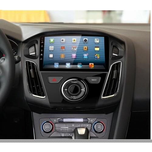 9 Inch Car Fascia For Ford Focus 2012-2017 Fascias Audio Fitting Adaptor Panel Frame Kits Car DVD Frame Dashboard