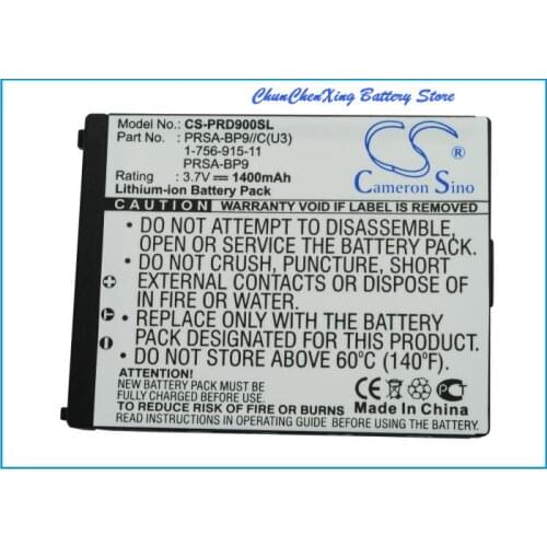 Cameron Sino 1400mAh Battery PRSA-BP9 for Sony Portable Reader PRS-900, PRS-900BC, Ready Daily Edition