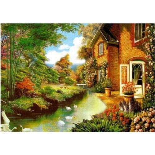 Diamond embroidery mosaic 3D Diy diamond paintings drill rhinestone Hand made needlework By numbers Better Homes pictures Y480