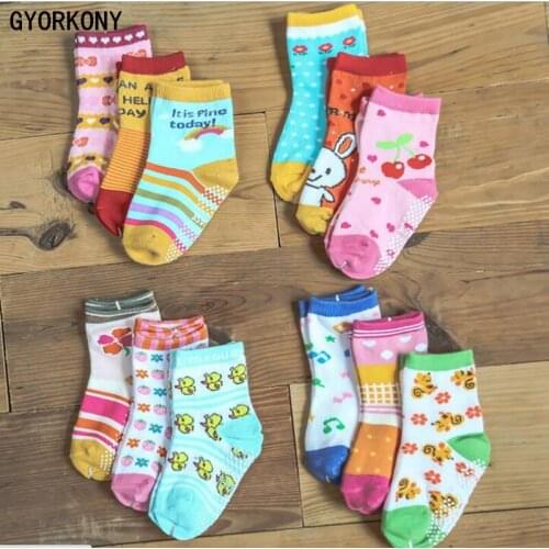 Baby socks baby 1-3T Cotton Socks Baby new Boy Girl Winter Baby Socks Floor Children Socks 10P/LOT A-FD7765-10P