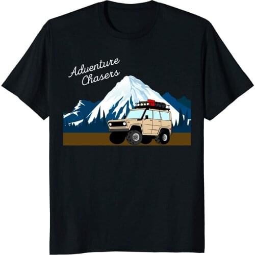 Fj40 Landcruiser Land Cruiser Adventure Overland Expedition T Shirt for Off Roading and Camping 2019 Summer Men Printed T Shirt