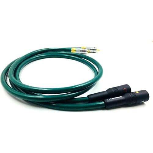 Hi-End OFC Hifi FA-220 OCC Speaker Cable speaker Audio Amplifier CD DVD player RCA interconnect