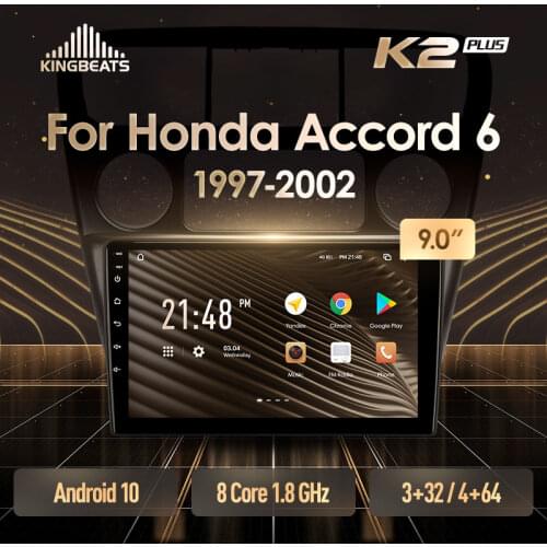 KingBeats Android Octa-Core head unit HU 4G in Dash Car Radio Multimedia Video Player Navigation GPS For Honda Accord 6 1997 - 2002 no dvd 2 din Double Din Android Car Stereo 2din