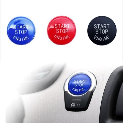 Start button Stop button switch Car Engine Start Stop Button Switch Cover for BMW 3 5 6 7 Series X3 for F10 F18 F02 F25 F30 F35