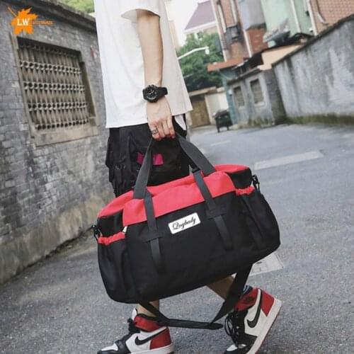 Men‘s Sport Gym Bag For Training Women Yoga Bag Travel Duffle Bag Sports Swim Big Nylon Weekend Bags travel bag