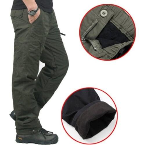 Mens Cargo Pants Army Military Style Tactical Pants Male Camo Jogger Plus Size Cotton Pocket Men Camouflage Black Trousers