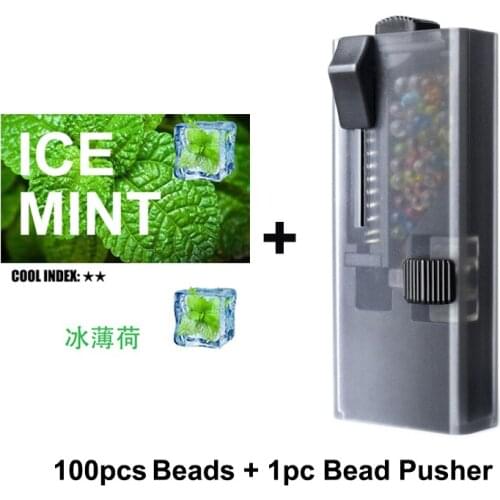 Upgrade DIY Smoking Cigarette Explosion Beads Pusher Pop-up Smoke Push-ball Box Smoke ice Beads Accessory Tools