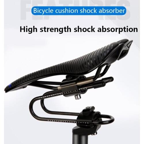 1pc Bicycle Accessories Saddle Suspension MTB Mountain Road Bike Shocks Steel Spring Steel Shock Absorber Comfortable