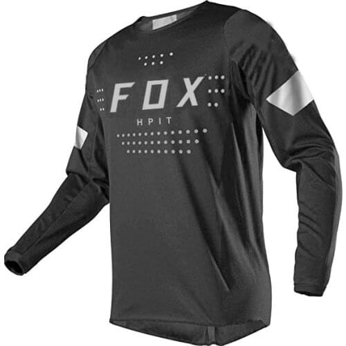 Motorcycle Mountain Bike Team Downhill Jersey MTB Offroad DH FXR Bicycle Locomotive Shirt Cross Country Mountain Hpit Fox Bike