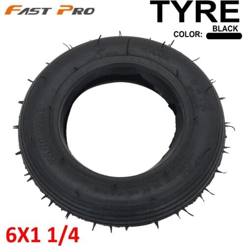 6x1 1/4 (6 Inch) Tyre 150MM Tubeless Vacuum Tyres Electric Scooter Folding Bicycle Accessories Tires Wheelchair Pneumatic