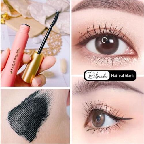 Eyelash Raincoat Primer Waterproof Quick-drying Styling Long Curling Eye Lash Primer Mascara Eyes Makeup Cosmetics TSLM1