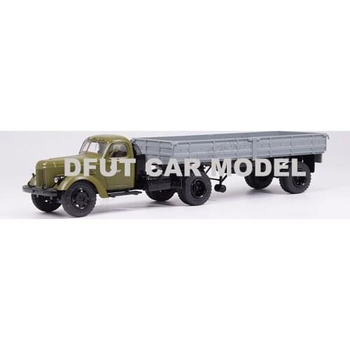 1:43 Alloy Russian Soviet Union ZIL-MMZ-164N trailer Car Model Of Childrens Toy Cars Original Authorized Authentic Kids Toys