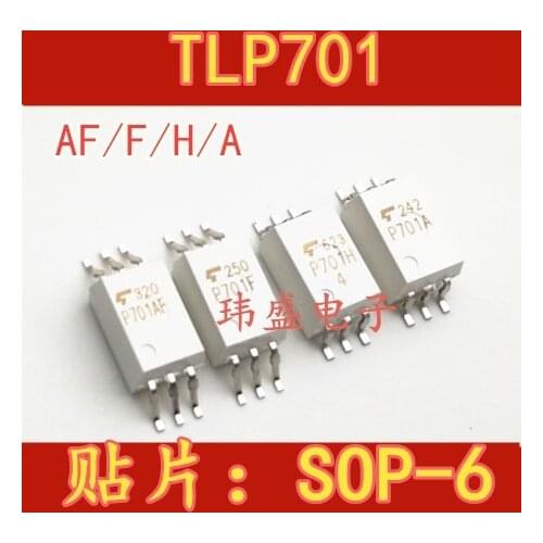 10pcs TLP701 TLP701AF TLP701A TLP701H TLP701H TLP701F SOP-6