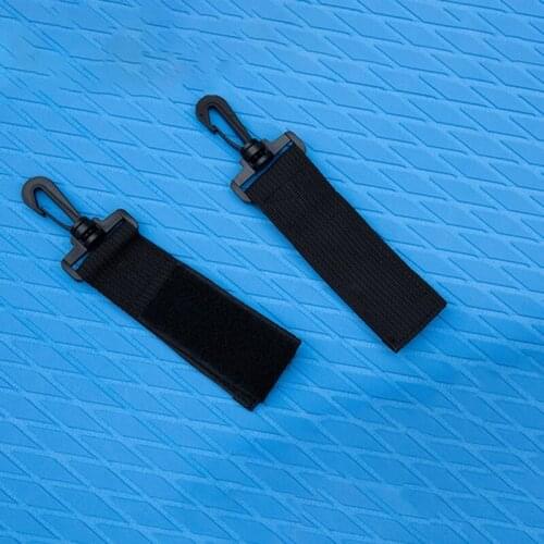 2pcs Surfboard Special Paddle Boat Paddle Hook Paddle Hook Webbing Carabiner Removable Washable Hook Surfboard Accessories