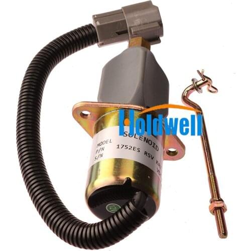32A87-05100 32A87-15100 12VFuel Shutdown Solenoid for Bosch RSV Cummins Mitsubishi Generator