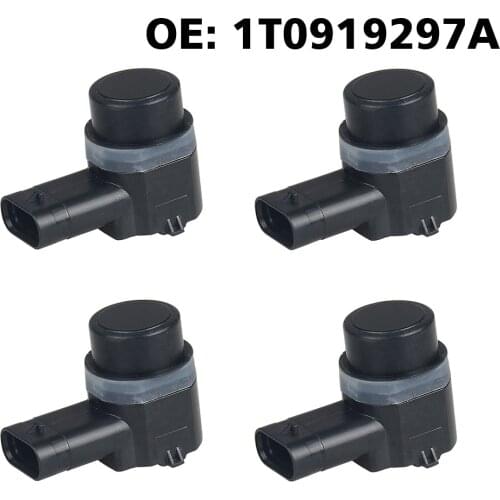 4pcs/lot PDC Parking Sensor Parktronic 1T0919297A for Audi A3 Cabrio A6 A7 Q3 for Skoda Superb Jeti