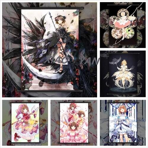 5D DIY Diamond Painting Variety Sakura Magic Comic Diamond Embroidery Painting Diamond Mosaic Full Cross Stitch Kits Home Decor