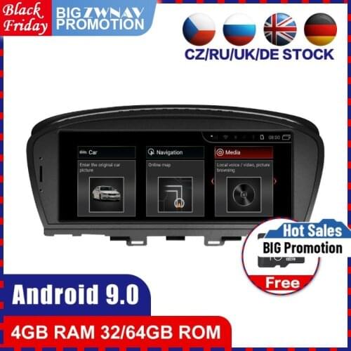 4+64G 8 core Android 9.0 Car multimedia Player GPS Audio for BMW 7er E65 E66 2008-2012 car radio video stereo head unit free map