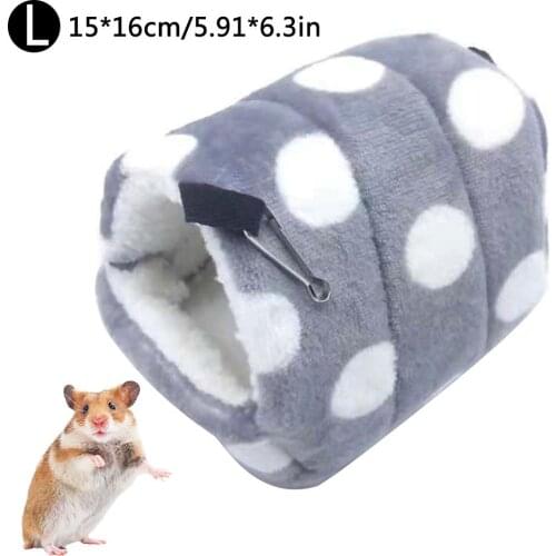 Squirrel Rat Swing Nest Cages Small Animal Hanging Cave Hedgehog Soft Warm Tunnel Cavia Guinea Pig Bed Hamster Hammock