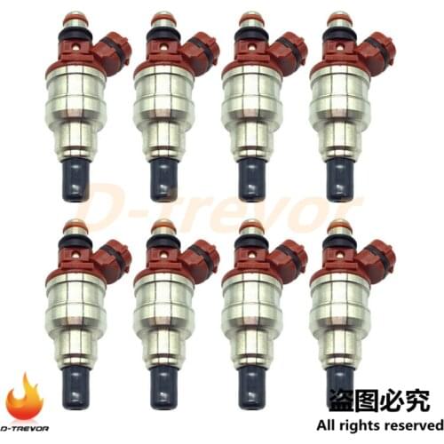 8pcs 23250-35040 Fuel Injectors Nozzle For 1988-1995 Toyota 4Runner Pickup T100 22RE 2.4L 2.7L 3.0L 23209-35040