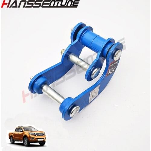 HANSSENTUNE 4x4 Suspension Pickup Rear leaf Spring Comfort Double G-Shackle for Nissan Navara NP300