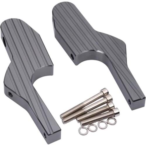 Motorcycle Front Passenger Footrest Foot Pedal Extension Pegs Accessories for Vespa GTS GT GTV 125 150 200 250 300 300Ie