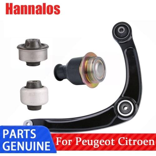 Suitable for Peugeot 307 Citroen Sega Triumph Triangle Arm Assembly Bottom Arm Bushing Lower Support Arm Ball Head Accessories