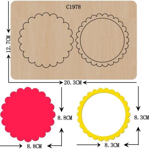 New card Wooden die Scrapbooking C1978 Cutting Dies