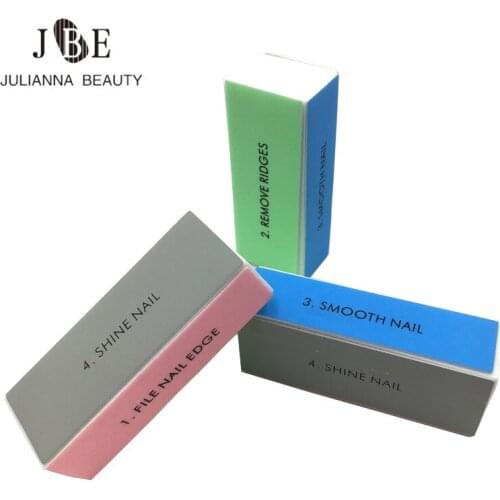 50Pcs/Set Professional Nail Buffer File Polishing Dead Skin Remover Sandpaper Nail Sanding Block Buffing File Manicure Nail Tool