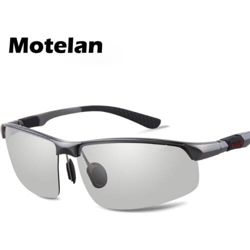 New Mens Photochromic Polarized Sunglasses Brand Designer for Drivers Male Cycling Driving Fishing Goggle UV400 Sun Glasses