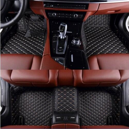 Custom special car floor mats for Cadillac CT4 2020 waterproof non-slip durable car carpets for CT4 2020