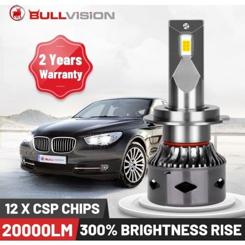 Hb3 9005 Hb4 9006 Led 6000K Canbus Bulbs 20000Lm 12V H7 H11 H4 Ice Lamps Super Bright H8 H9 Headlights Error Free Csp Powerful