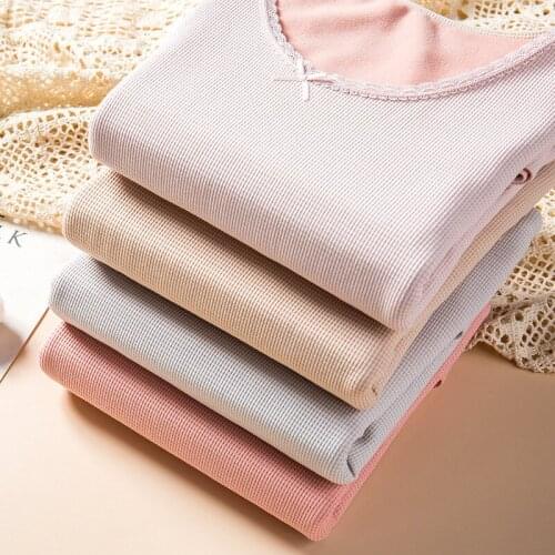 Keep Warm Slim Ladies Sexy Thermal Underwear Girls New Womens Thermal Underwear Autumn Winter Long Johns