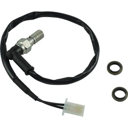 Universal Motorcycle Hydraulic Brake Pressure Rear Light Switch Hollow Bolt M10*1mm M10*1.25mm for Yamaha Suzuki Honda