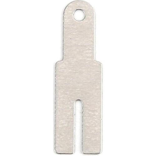 Y Shaped 100 Pcs Nickel Sheets Long Battery Spot Welding Machine Welder Washers Nickel Plated Steel Strap Strip Sheets