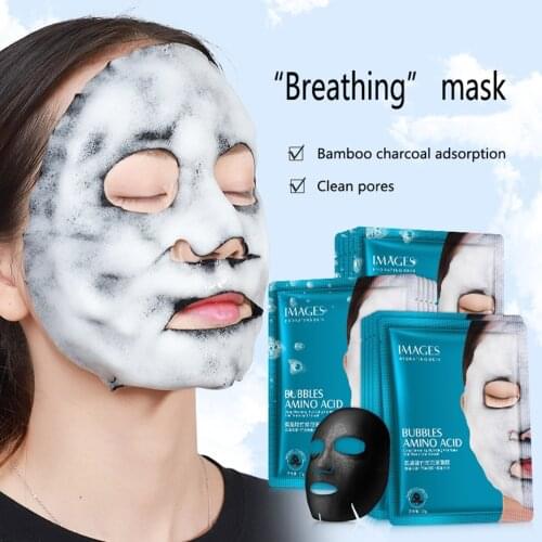 1Pcs Facial Mask Beauty Wholesale Free Shipping Sheet Mask For Face Skin Care Bubble Masque Face Moisturizing Mask Peel Off
