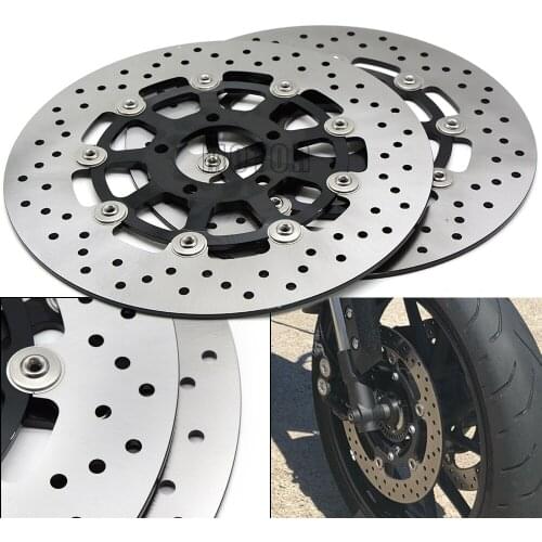 2PCS For Suzuki GSXR1000 00-03/GSXR1300 Hayabusa 99-07 Motorcycle Front Brake Disc Rotor GSX1000R GSX1300R GSXR GSX R 1000 1200