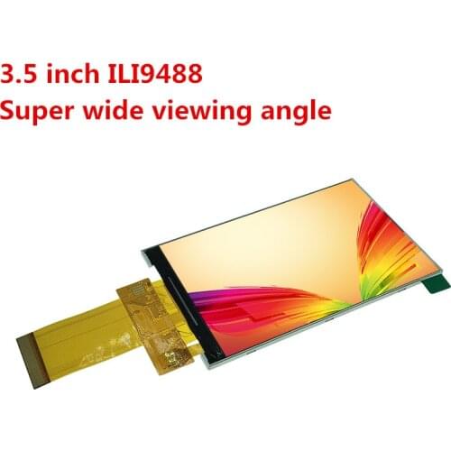 320x480 HD 3.5 inch TFT LCD color screen Touch panel ILI9481 ILI9486 ILI9488 R61529 IPS Full view Super Wide Visual 40PIN socket
