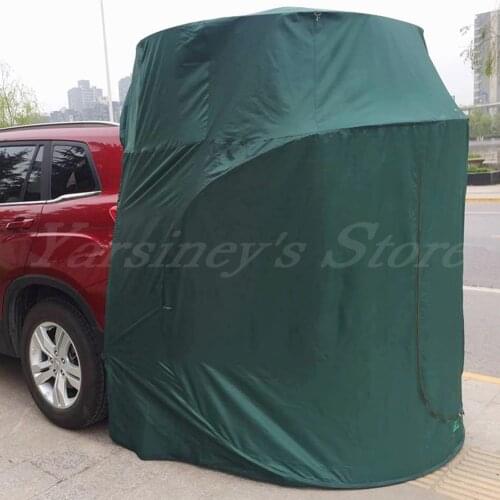 Car Cover Car Rear Roof Outdoor Equipment Camping Tent Without Window For Part Top Open Tail Door SUV Only