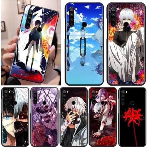 Anime Tokyo Ghoul Black Cover For Xiaomi Redmi Note 9 9S 8T 8 7 6 5A 5 4X 4 Pro Max Soft Phone Case