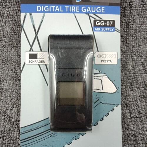 GIYO GG-07 Bike Digital Tire Air Pressure Gauge for Presta / Schrader Valve Bicycle Tool