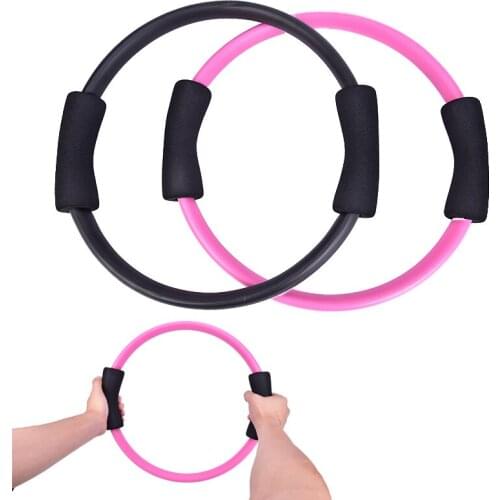 Pilates Ring Magic Circle Dual Grip Sporting Goods Yoga Ring Exercise Fitness Body Massage Loop Lose Weight Equipment
