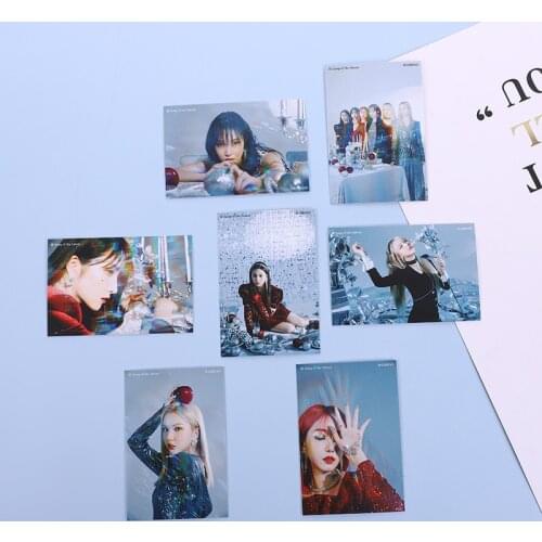 KPOP GFriend Album Song of the Sirens Photocard LOMO Cards So Won Ye Rin Eun Ha Postcard Fans Collection 7PCS/SET G37