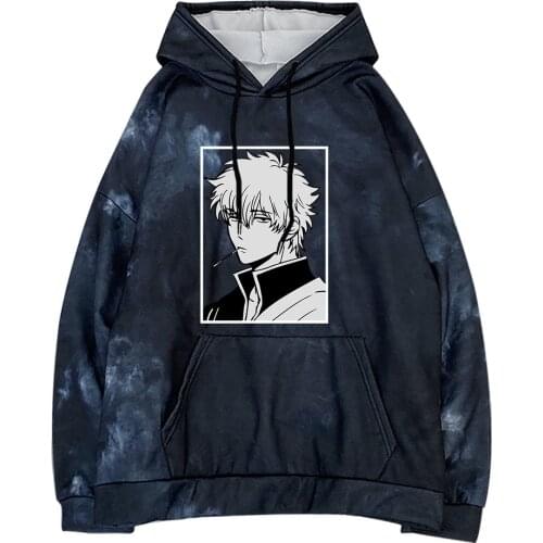 GINTAMA Sakata Gintoki Cool Hoodie Sweatshirt for Woman and Man