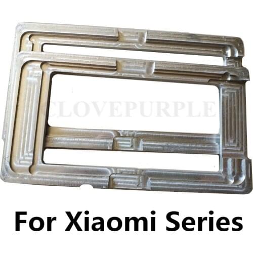 Glue Metal Mould Redmi 7 7A K20 Pro 6A Note 7 6 5 5A pro Aluminum LCD Screen Mold Holder for Xiaomi Mi 8 9 SE Lite 9T 5X 6X